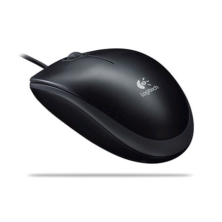 Miš LOGITECH B110, USB, optical, black, 800 dpi, 910-001246, 910-005508 - Image 3
