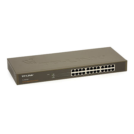 SWITCH 24 portni 10/100/1000 TP-Link TL-SG1024 ,1U 19" rack-mountable - Image 3