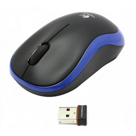 Miš LOGITECH M185, wireless, optical, plavi, 910-002239/002502/002236 - Image 5