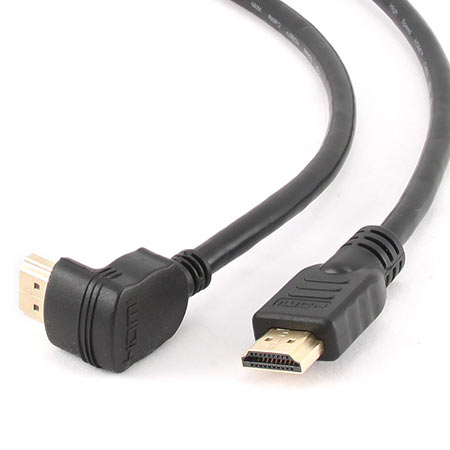 HDMI kabl, M-M, v.1.4, kon90stepeni, 3m gold connector, BULK, GEMBIRD CC-HDMI490-10 - Image 4