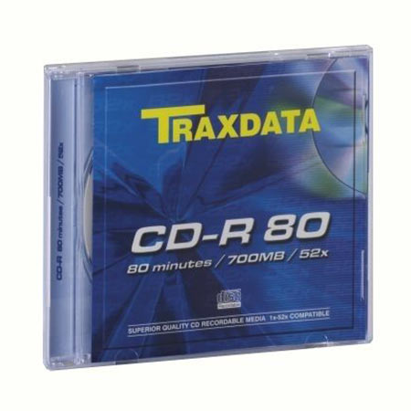 CD-R, TRAXDATA, 80 min, 52X, SLIMBOX - Image 4