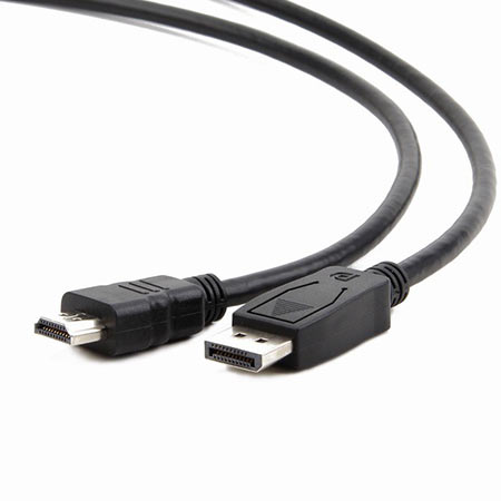 DisplayPort na HDMI kabal GEMBIRD, CC-DP-HDMI-6, 1,8m, DP male to HDMI type A male - Image 3