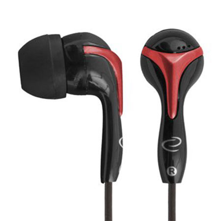 Slušalice ESPERANZA In-Ear, Ultra Strong BASS, black-red, EH123 - Image 4