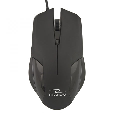 Miš TITANUM 6D GOBLIN, USB, optical, gaming, 6-button, full ergonomic, black, 2000 dpi, TM106 - Image 7
