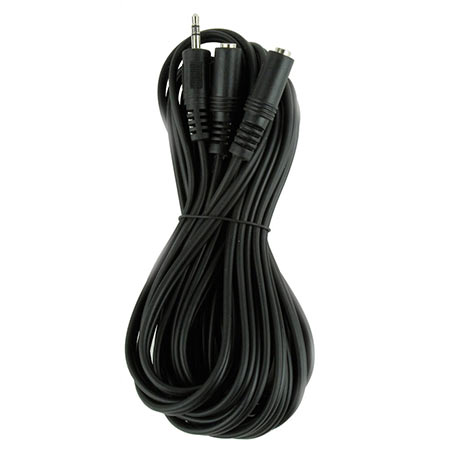 Audio kabl spliter, 3,5mm stereo to 2x3,5mm stereo, 5m, GEMBIRD CCA-415, black - Image 4