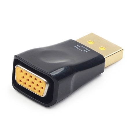 DisplayPort adapter GEMBIRD, A-DPM-VGAF-01, muški DisplayPort na ženski VGA, black - Image 4