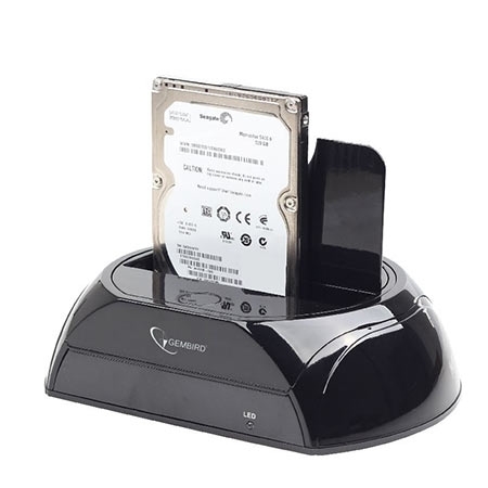 Postolje za externi 2,5" i 3.5" SATA HDD GEMBIRD, USB 3.0, black, HD32-U3S-2 - Image 7