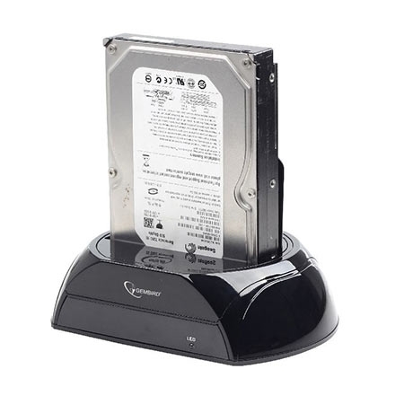Postolje za externi 2,5" i 3.5" SATA HDD GEMBIRD, USB 3.0, black, HD32-U3S-2 - Image 8