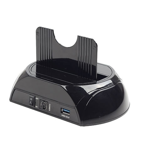 Postolje za externi 2,5" i 3.5" SATA HDD GEMBIRD, USB 3.0, black, HD32-U3S-2 - Image 9