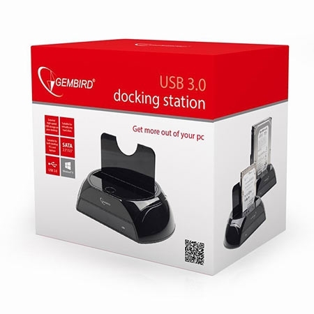 Postolje za externi 2,5" i 3.5" SATA HDD GEMBIRD, USB 3.0, black, HD32-U3S-2 - Image 10