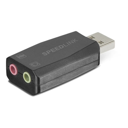Zvučna kartica SPEEDLINK VIGO USB Sound Card, black, SL-8850-BK-01 - Image 6