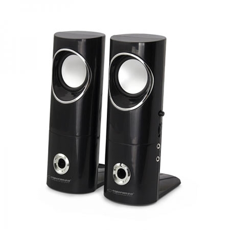 Zvučnici 2.0 ESPERANZA BEAT, 2x3W, 3.5mm, USB power, EP121 - Image 8