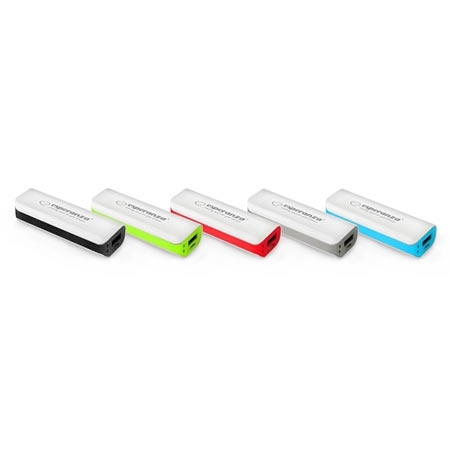 PowerBank ESPERANZA JOULE, 2200mAh, WHITE/GREY, EMP103WE - Image 4