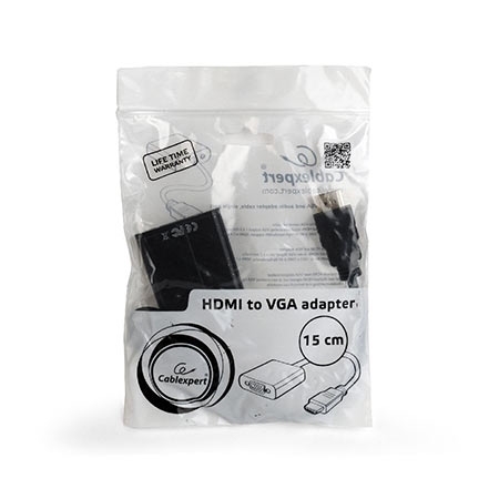 HDMI adapter kabal GEMBIRD A-HDMI-VGA-04 HDMI to VGA adapter - Image 4