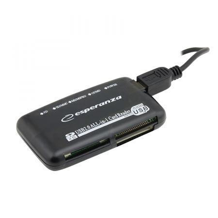 Card-reader ESPERANZA, USB 2.0, ALL IN ONE, EA117 - Image 2