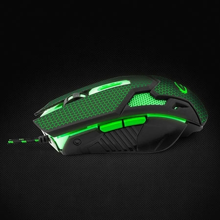 Miš ESPERANZA GAMING COBRA 6D MX207, 2400dpi, GREEN, ergonomic, EGM207G - Image 11