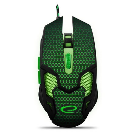 Miš ESPERANZA GAMING COBRA 6D MX207, 2400dpi, GREEN, ergonomic, EGM207G - Image 13