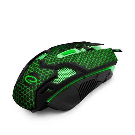 Miš ESPERANZA GAMING COBRA 6D MX207, 2400dpi, GREEN, ergonomic, EGM207G - Image 14