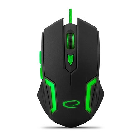 Miš ESPERANZA GAMING FIGHTER 6D MX205, GREEN, 2400dpi, ergonomic, EGM205G - Image 13