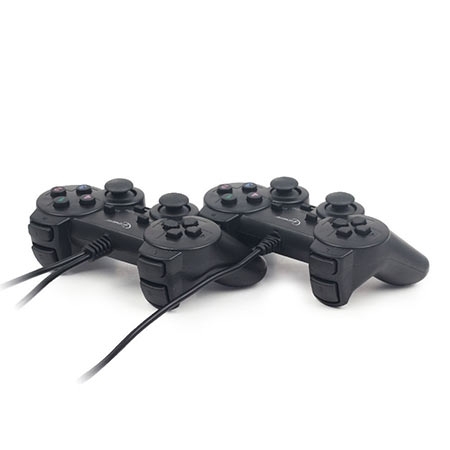 Game Pad GEMBIRD JPD-UDV2-01 Double, vibration, analog, za PC, USB - Image 4
