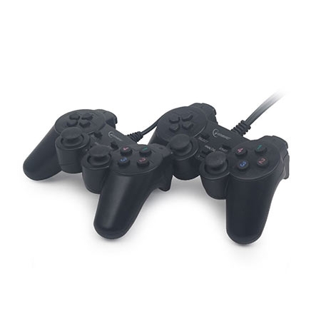 Game Pad GEMBIRD JPD-UDV2-01 Double, vibration, analog, za PC, USB - Image 5