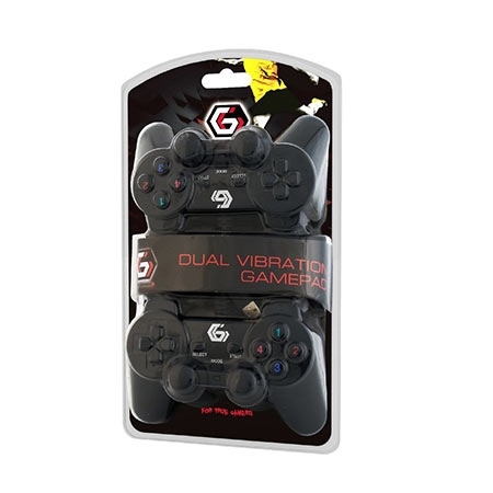 Game Pad GEMBIRD JPD-UDV2-01 Double, vibration, analog, za PC, USB - Image 6