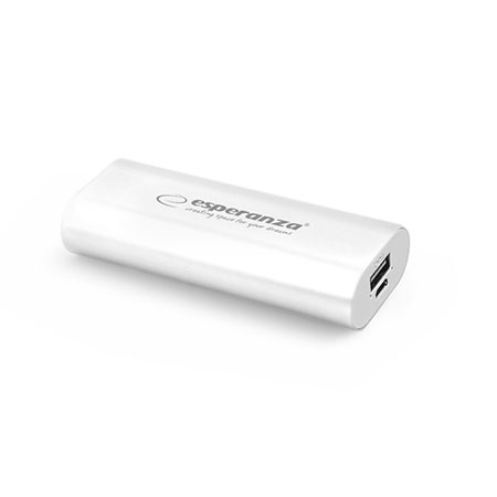 PowerBank ESPERANZA HADRON, 4400mAh, WHITE, EMP105W - Image 3