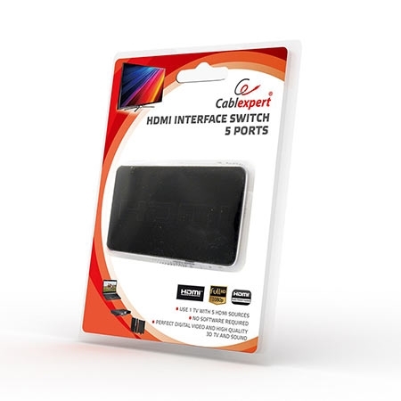 HDMI interface switch, 3 port, 3 uređaja na jedan TV, GEMBIRD, DSW-HDMI-34 - Image 8