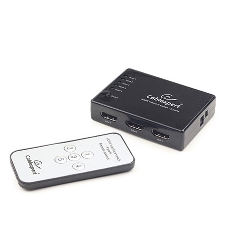 HDMI interface switch, 5 port, 5 uređaja na jedan TV, GEMBIRD, DSW-HDMI-53, + daljinski - Image 3