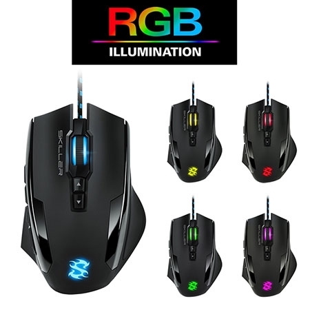 Miš SHARKOON gaming Skiller SGM1 OPT U, optički, 10800 dpi, 12 buttons, USB - Image 14