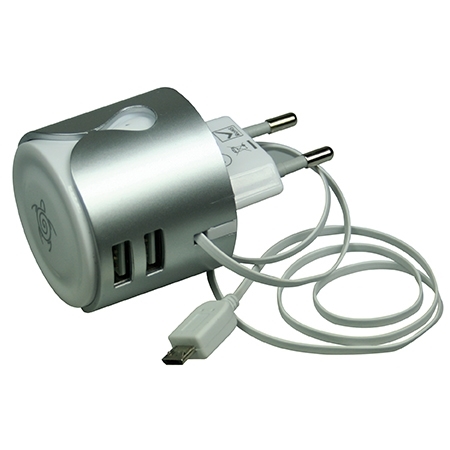 Mediacom Punjač Triple - USB M-ZUSBCH3R - Image 4