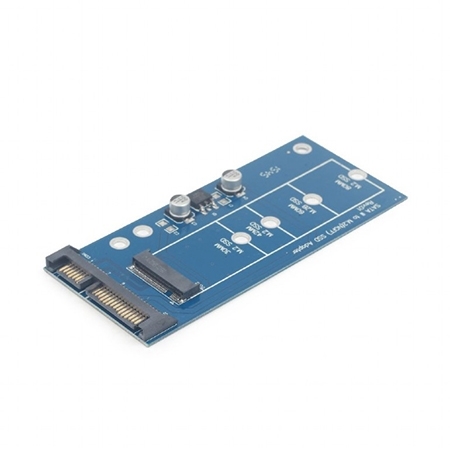 Adapter SATA to M.2 (NGFF) SSD 1.8" SSD adapter card, GEMBIRD, EE18-M2S3PCB-01 - Image 4