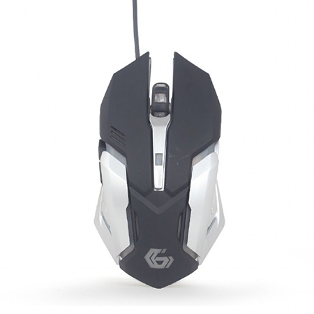 Miš GEMBIRD MUSG-07, USB, optical, gaming, programmable, 6-button, full ergonomic, RGB, 3200 - Image 4