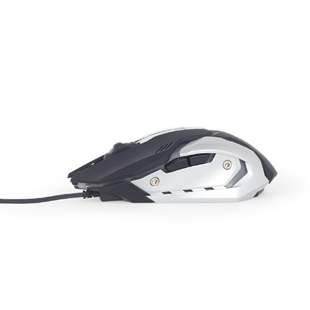 Miš GEMBIRD MUSG-07, USB, optical, gaming, programmable, 6-button, full ergonomic, RGB, 3200 - Image 5