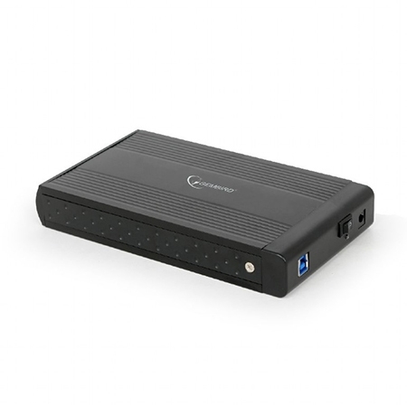 Kućište za externi 3,5" HDD GEMBIRD EE3-U3S-3 SATA USB 3.0, black - Image 4