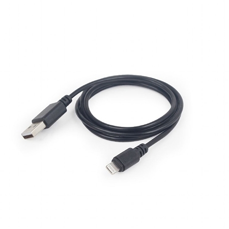 USB 2,0 kabal sync and charging iPhone, black, 2m, GEMBIRD CC-USB2-AMLM-2M - Image 4