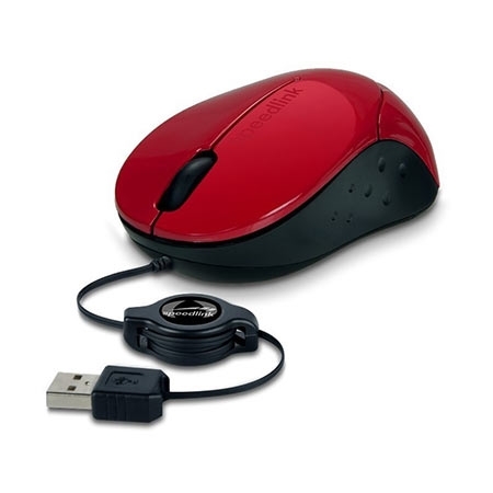 Miš SPEEDLINK BEENIE Mobile USB, red, SL-610012-RD - Image 4
