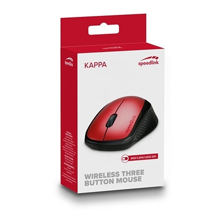 Miš SPEEDLINK KAPPA Wireless red, SL-630011-RD - Image 6