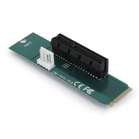 Adapter PCI-Express to M.2 adapter add-on card, RC-M.2-01, GEMBIRD - Image 4