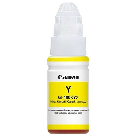 Tinta Canon GI490Y YELLOWza printer Canon G1400, G2400, G3400(0666C001AA) - Image 4