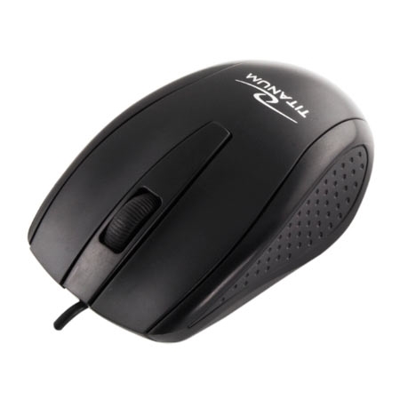 Miš TITANUM 3D MARLIN, USB, optical, ergonomic+, black, TM110K - Image 2