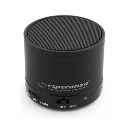 Zvučnik BLUETOOTH ESPERANZA FM RITMO, FM Radio, microSD, USB, black, EP115K - Image 3
