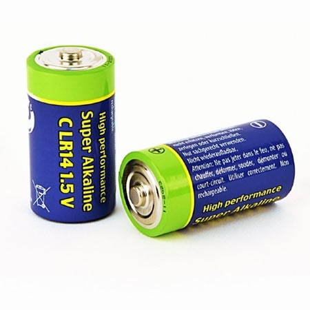 Gembird alkalna baterija C-cell LR14 1.5V 2 kom, EG-BA-LR14-01 - Image 2
