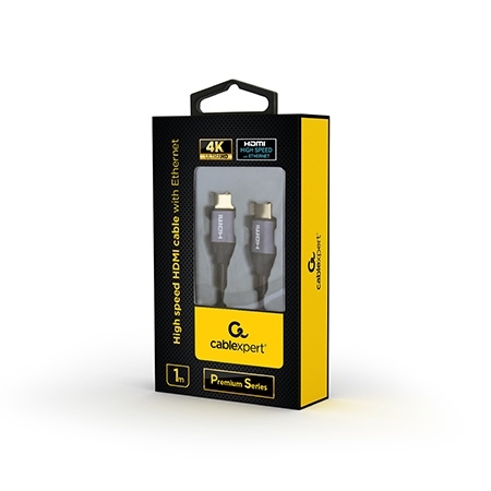 HDMI kabl GEMBIRD, High speed with Ethernet "Premium series", 5 m, CCBP-HDMI-5M - Image 3