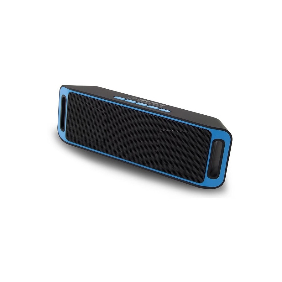 Zvučnik BLUETOOTH ESPERANZA FOLK, FM radio, microSD, USB, black blue, EP126KB - Image 3