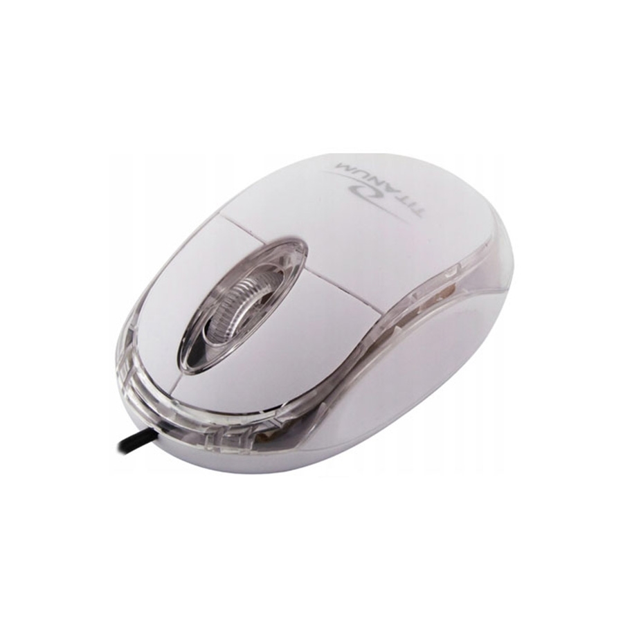 Miš TITANUM 3D RAPTOR, USB, optical, 1000 dpi, white, TM102W - Image 2