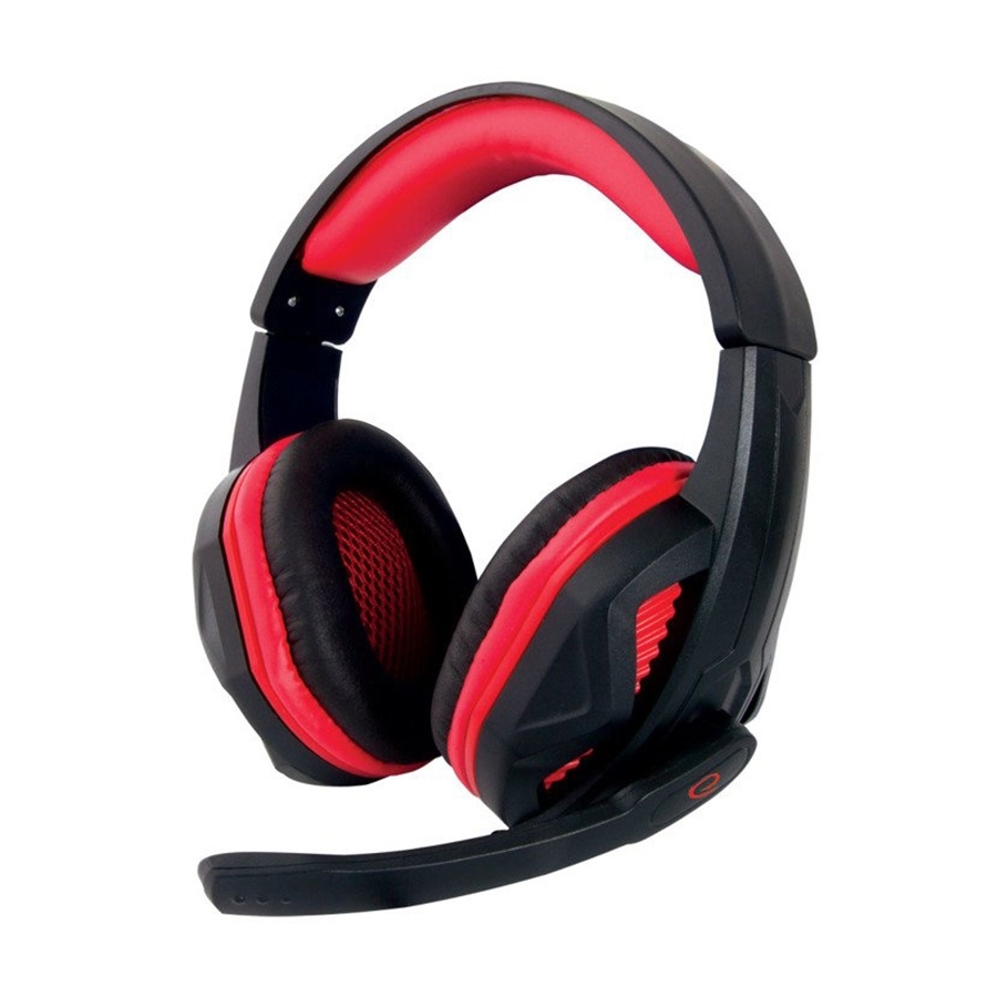 Slušalice sa mikrofonom ESPERANZA ARROW, gaming, 3,5mm, 4-pin, black red, PS4/PS5 kompatibilne, EGH360 - Image 4