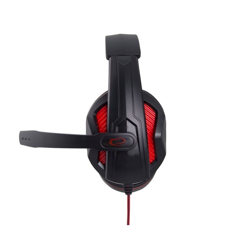 Slušalice sa mikrofonom ESPERANZA ARROW, gaming, 3,5mm, 4-pin, black red, PS4/PS5 kompatibilne, EGH360 - Image 6