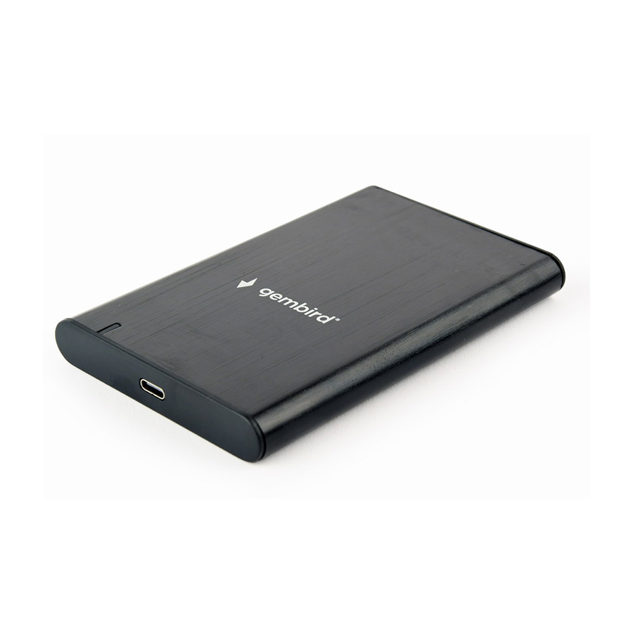Kućište za externi USB3.1 2,5" HDD GEMBIRD EE2-U3S-6, Type-C, brushed aluminum, black - Image 4
