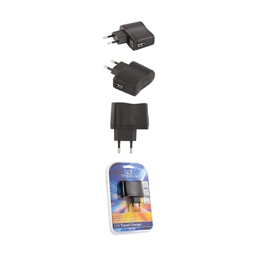 USB punjač TITANUM USB TRAVEL CHARGER, TZ105 - Image 2